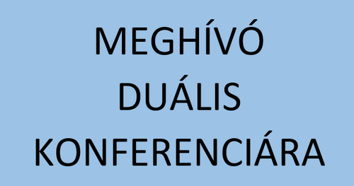 Duális konferencia a Mechában