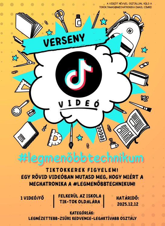 TikTok videókészítő verseny